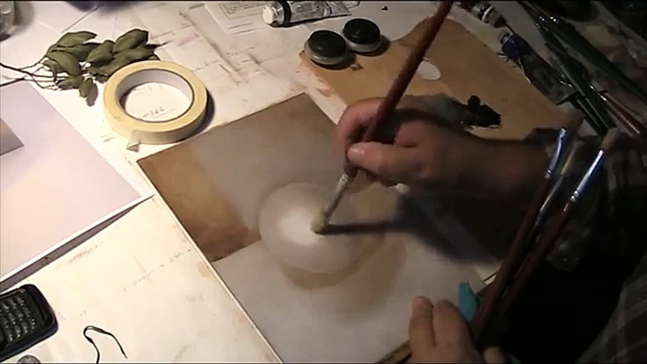 Uso dello sfregazzo in pittura ad olio (6)