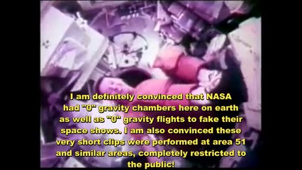 NASA Fake "0" Gravity Chamber here on Earth!