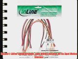 InLine? L?fter Adapterkabel 3pol Molex Buchse an 6x 3pol Molex Stecker