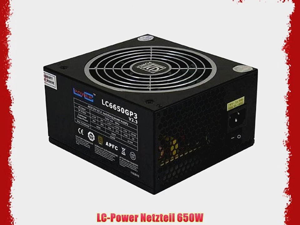 LC-Power Netzteil 650W