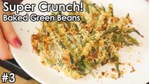 Healthy Snacks & Weight Loss Tips: Super Crunch! Baked Green Beans, Vegetarian Health Food