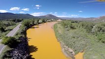 Nos Estados Unidos, Rio Animas é contaminado e fica laranja!