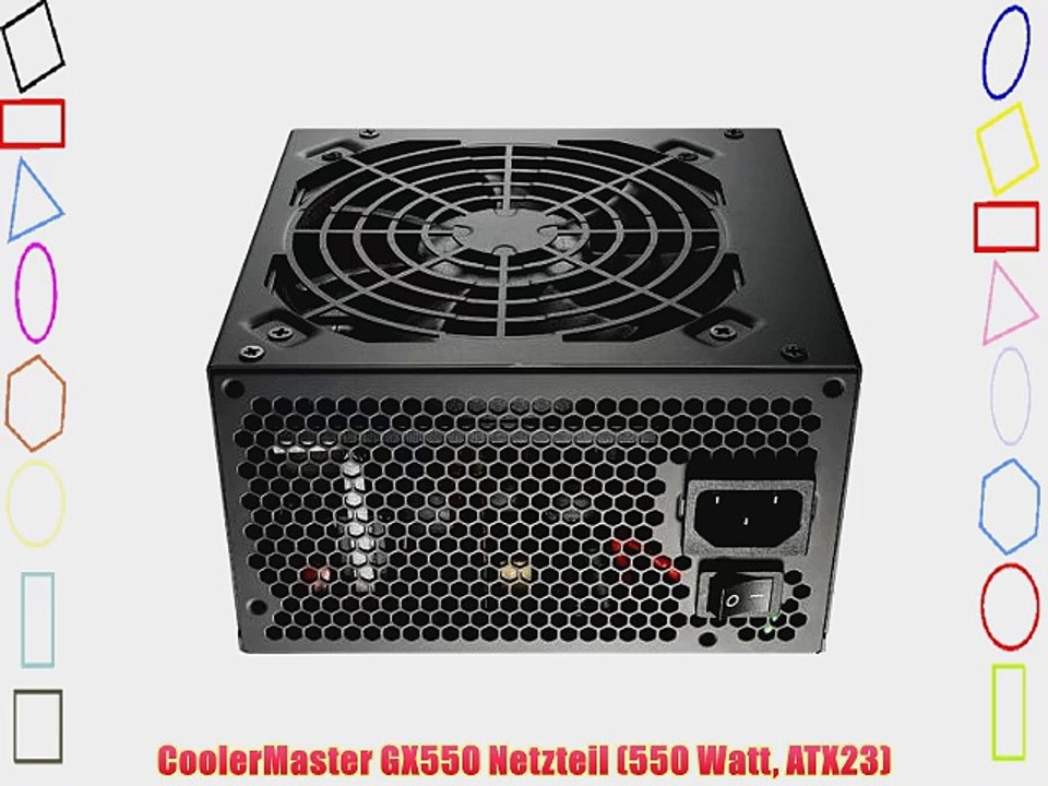 CoolerMaster GX550 Netzteil (550 Watt ATX23)