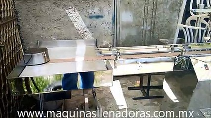 LLENADORA SEMI AUTOMATICA DE 6 VALVULAS TOTAL MENTE EN ACERO INOX