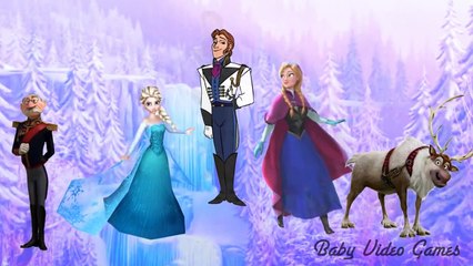 Finger Family Frozen | Frozen Cute Anna ♥ | Top Baby Cartoon and Kids song | Fan Made