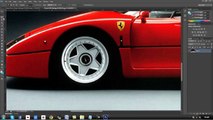 Adobe Photoshop Tutorial: Changing Rims On A Car