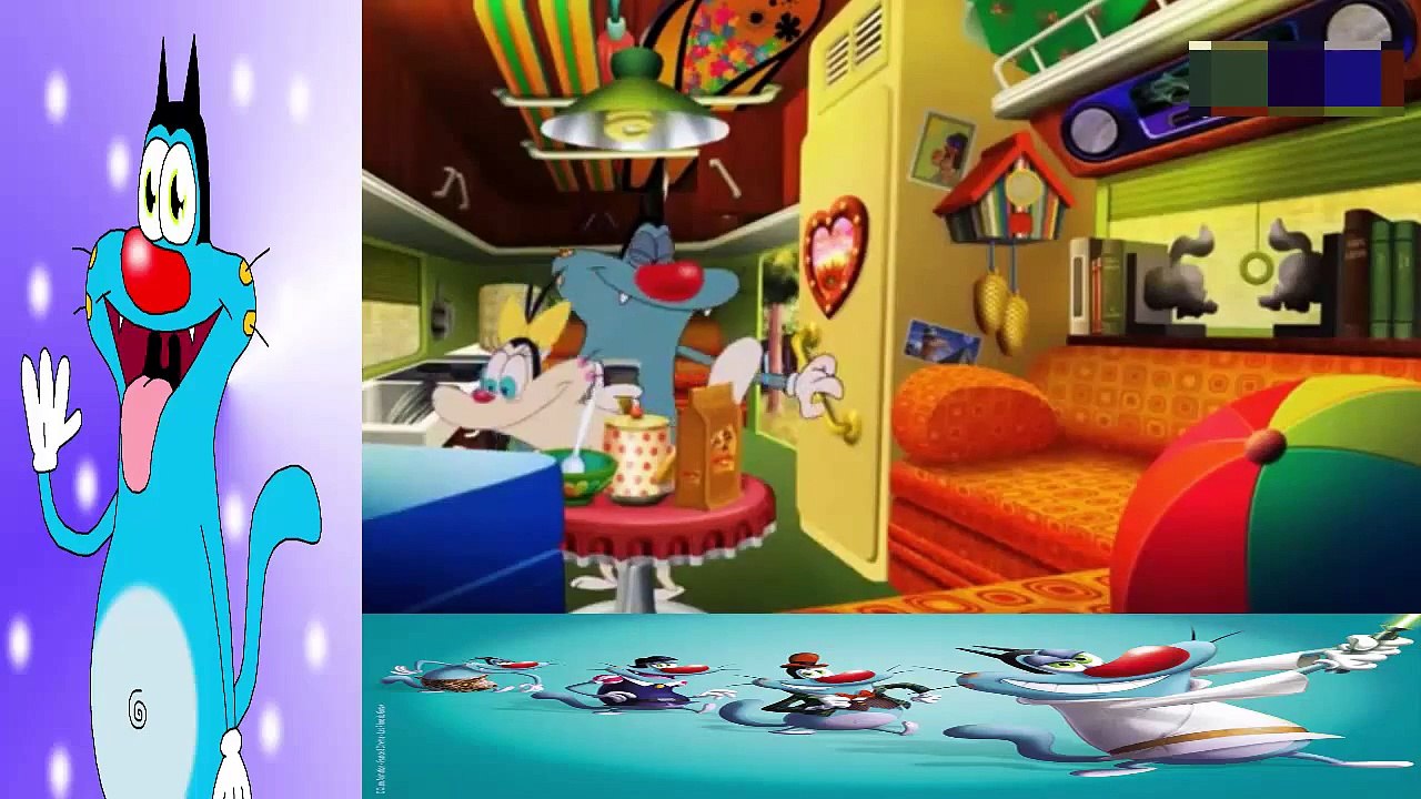 Oggy 2015 - Oggy And The Cockroaches In Hindi Episodes - Oggy New Episode Happy Camper