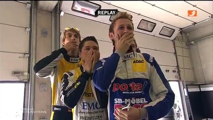 ADAC GT Masters - Sachsenring - Mercedes SLS Crash