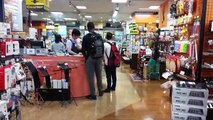 Japanese Music Store and Floor Party - Studying Abroad in Japan