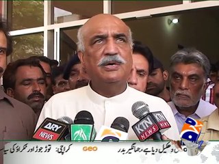 Khursheed shah  angry on Sukkur hospital Worst cleaning situation