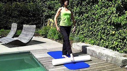 Pilates Roller Standing Mobilisation Deutsch/Francais