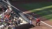San Diego Padres Ball Girl Makes Incredible Catch On Liner by Matt Kemp