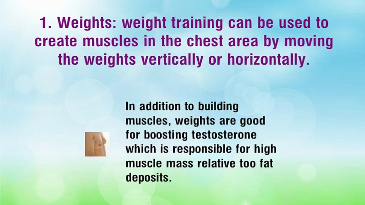 Chest Tightening Exercises To Lose Man Boobs