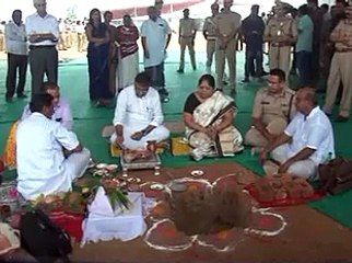 Mahisagar Police Training Center opening, ground breaking,honor ceremony by Rajni Patel