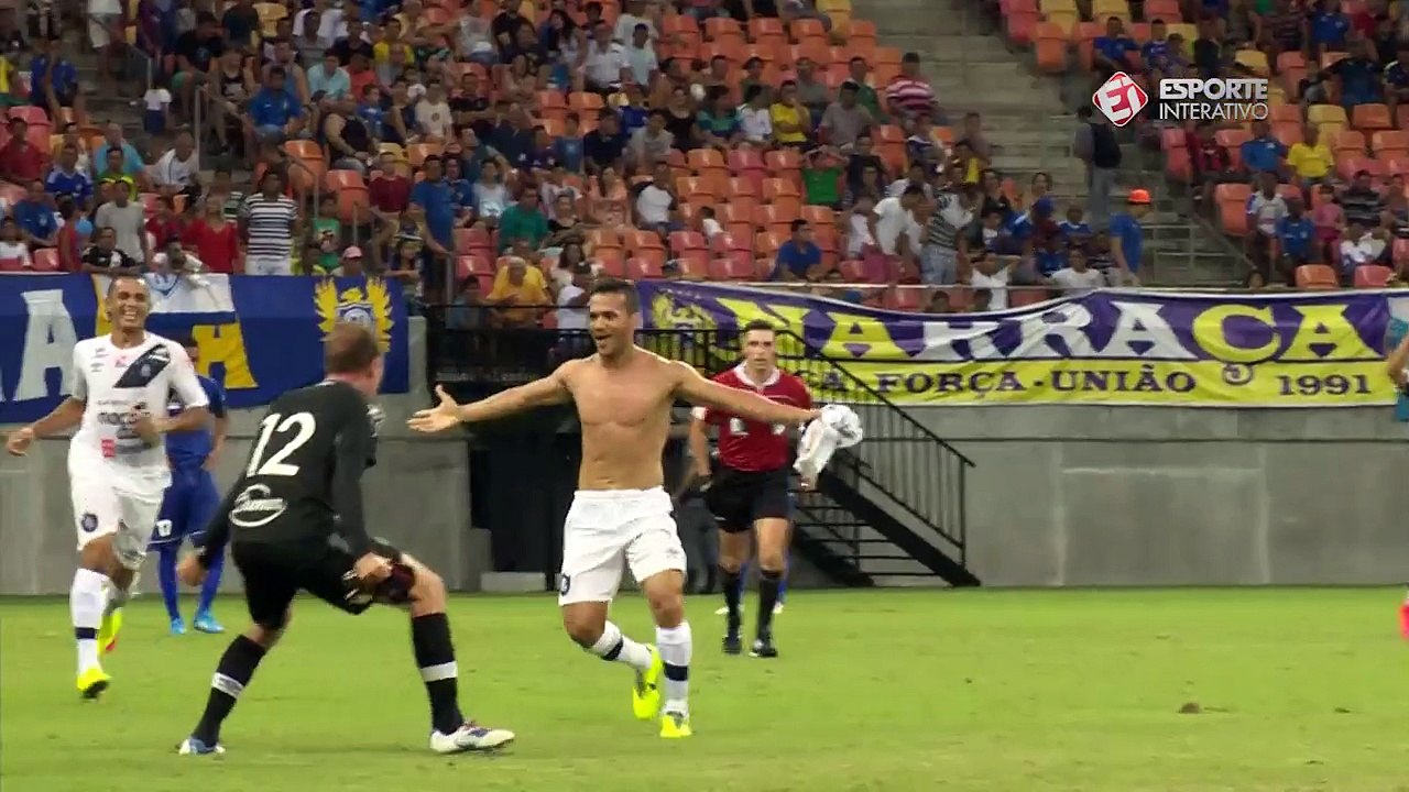 Nos acréscimos, Levy marca o gol da vitória do Remo sobre o Nacional-AM