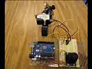 Arduino + 2 Servos + Thumbstick (joystick)