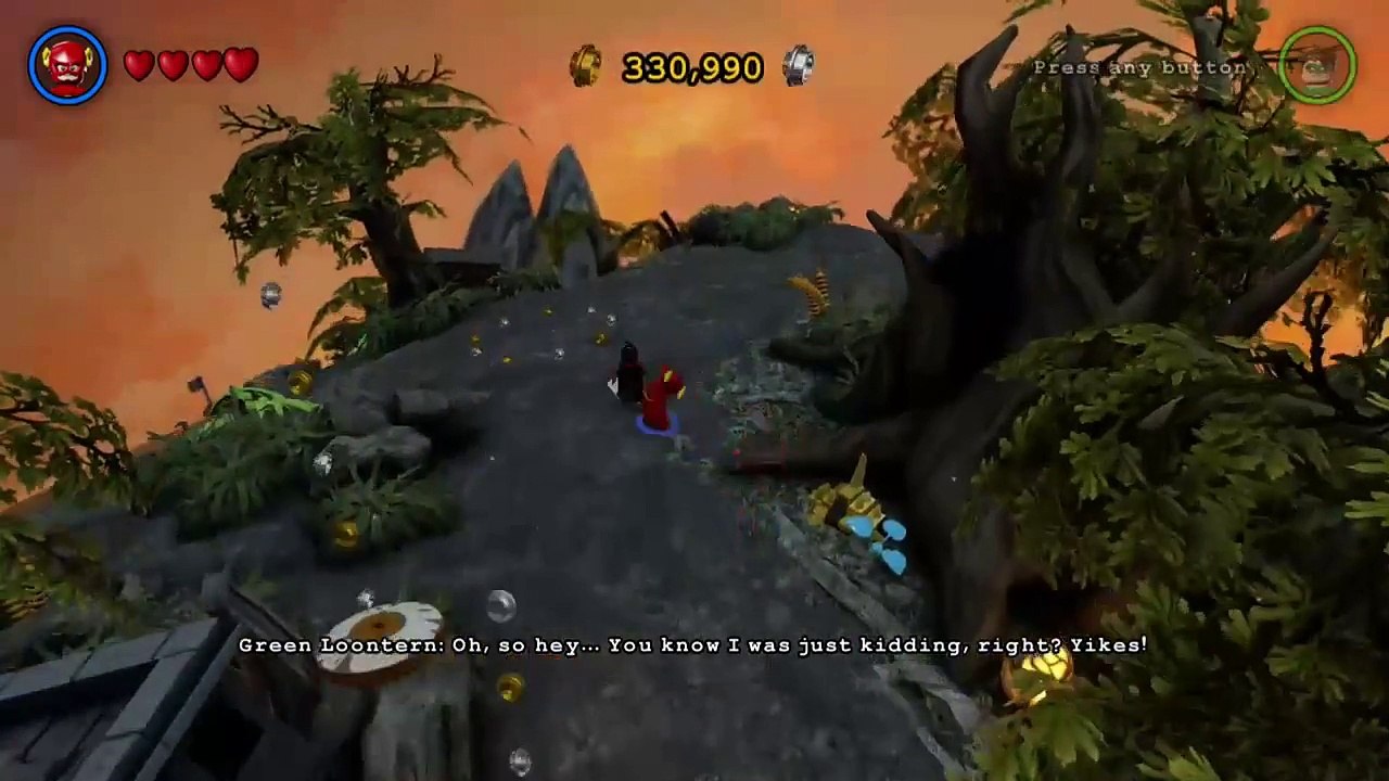 Lego Batman 3 - Unlock Green Loontern