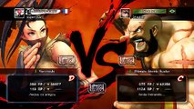 Batalha do Ultra Street Fighter IV: Ibuki vs Zangief