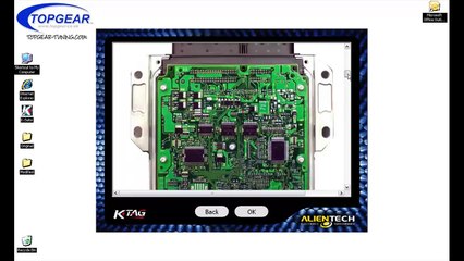 Ktag Reading demonstration on a Denso ECU