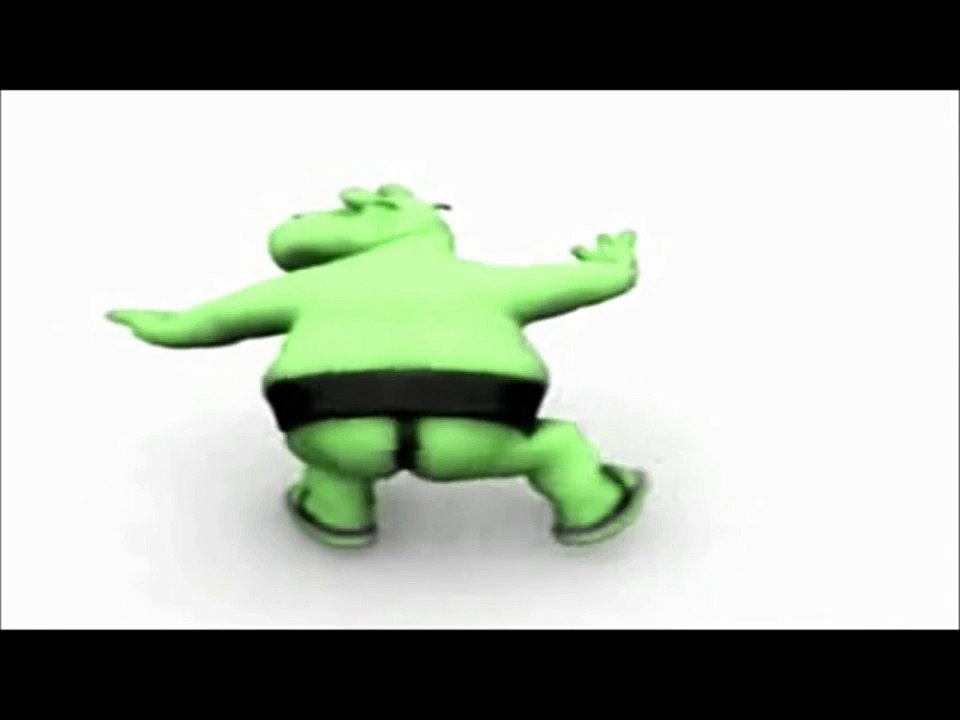 Too Much Booty in the Pants; Dancing Hippo