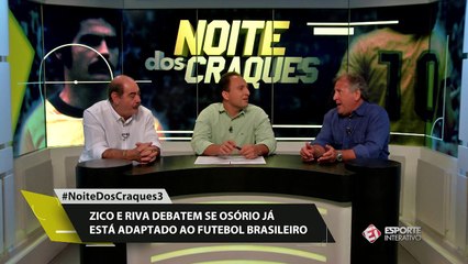 Zico: "Eu gosto da filosofia do Osorio de montar o time pelo ataque"