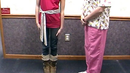 Child Posture Exam.  Troy, Ohio OH Chiropractor Dr. Jack Adrian ChiroCenter Chiropractic