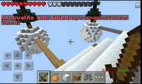 Minecraft PE Sky Wars Ep. 1 -  GIANT SNOWMAN