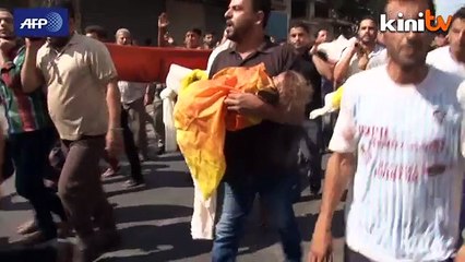 Israel mengganas, ribuan tinggalkan timur Gaza