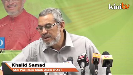 Khalid Samad: Ampun Tuanku, tapi patik tak faham...