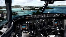 Corfu approach FSX PMDG 737-800