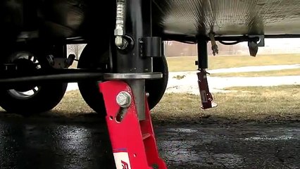 New EZ Flip travel trailer leveling system
