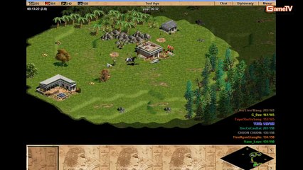 AOE | Giao hữu GameTV vs HN  5-6-2013 (máy Yugi) C1.2