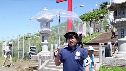 【青森の魅力】蕪島・蕪嶋神社 － 晴れでも傘をさす島 （八戸市）