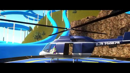 Toy Story Buzz Lightyear plays with Custom Disney Pixar Cars Lightning McQueen !