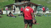 Steffon Armitage (Rugby Club Toulon): Training with Technogel® Sleeping