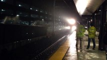 First 'Dinky' train arrives at new Princeton Station