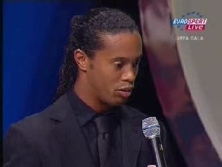 Ronaldinho uefa mvp 2005