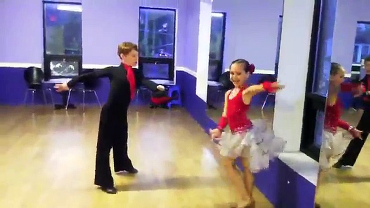 KIDS BALLROOM DANCING Showcase,Kyla and Matthew