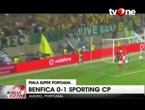 Bungkam Benfica, Sporting Lisbon Juara Piala Super Portugal