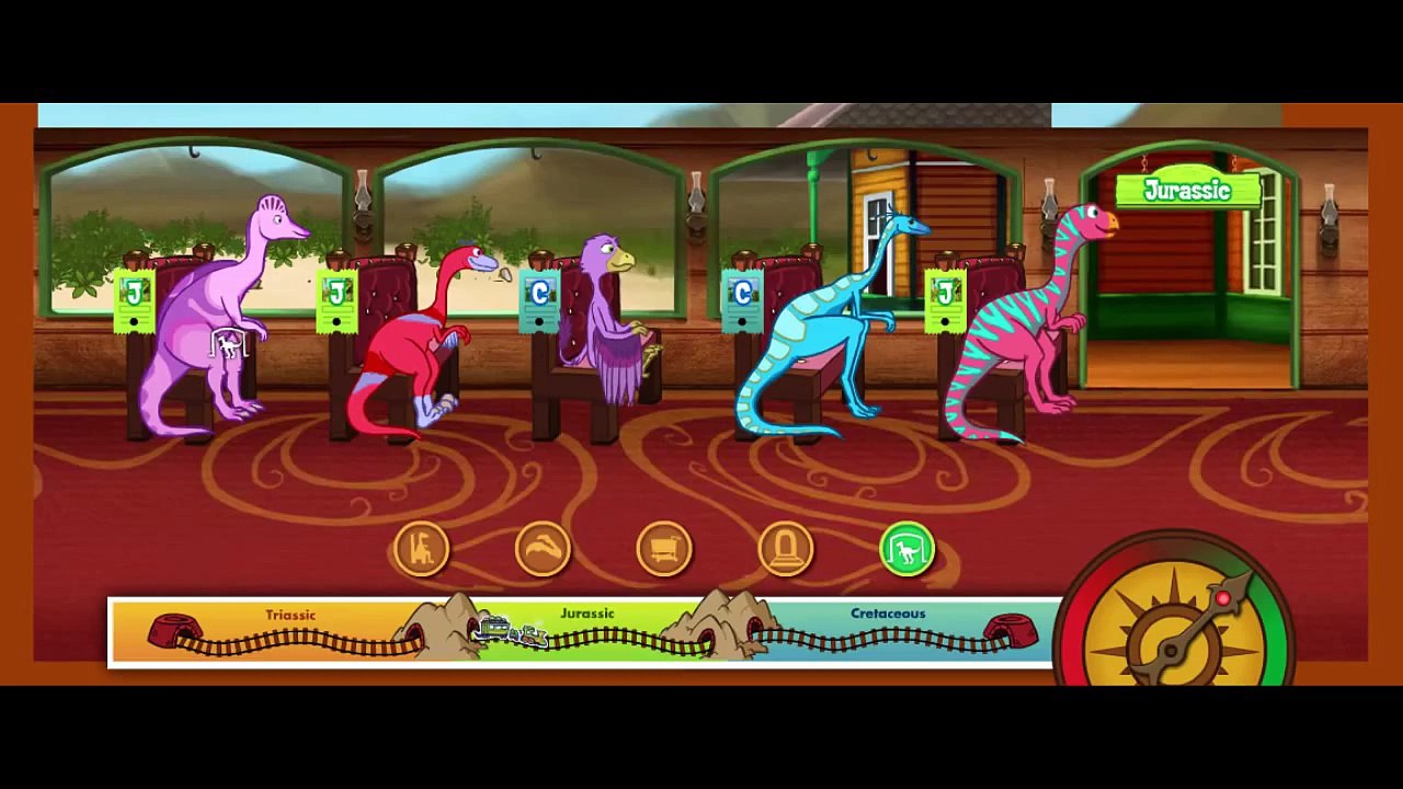 Dinosaur Train All Aboard Cartoon Animation PBS Kids Game Play Walkthrough [Full Episode]