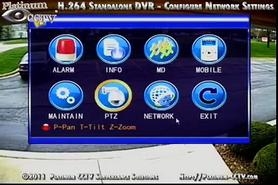 Network Configuration and Settings - DVR-7004 H.264 Standalone DVR