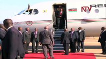 Uhuru Kenyatta arrives for State visit