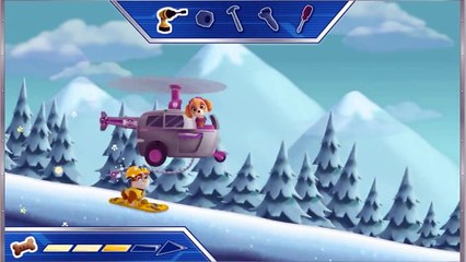 Paw Patrol of Snow Slide Full Episodes Game in English 2015 - 3D Nickelodeon Cartoon for K