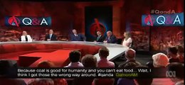 Food & Water vs Coal & Coal Seam Gas on ABC Q&A feat. Alan Jones, Heather Ridout