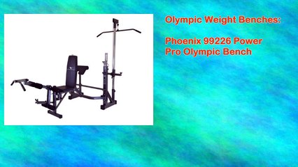 Phoenix 99226 Power Pro Olympic Bench