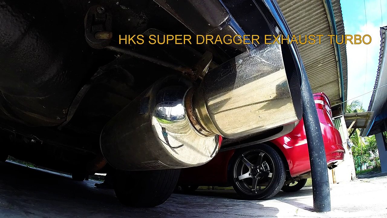 Nissan Bluebird U12 SR20DET + HKS Super Drager Exhaust