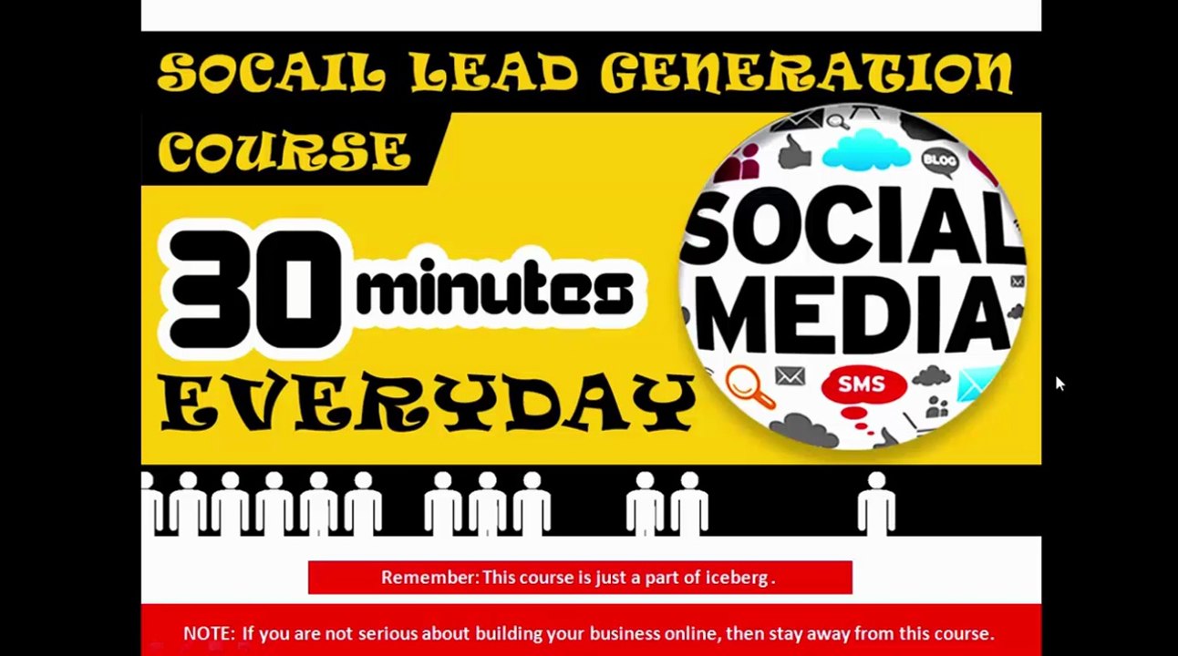 Social Media Lead Generation Course - Free Targtted Traffic