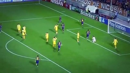 Messi Hattrick -APOEL vs FC Barcelona 0-4