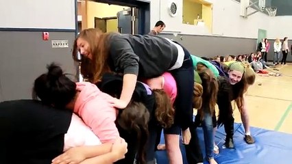 Girls Playing Buck Buck