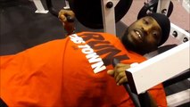 Rapper Latruth - The Workout Spartanburg ZX Fitness How to Increase your Bench Press